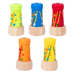 Classic Kaleidoscope Toy Kids Early Educational Toys Wooden Kaleidoscope Toy Autism Kid Fun Toy Children Science Experiment Toy