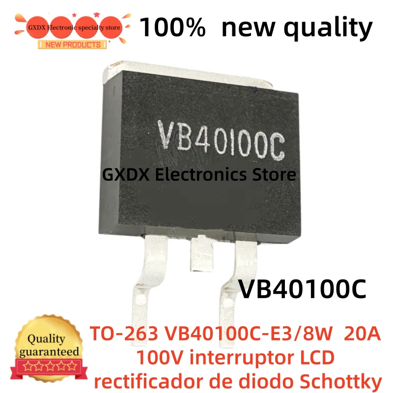 5-10-30-50Uds 100% new VB40100C TO263 VB40100C-E3/8W TO-263 20A 100V LCD switch Schottky diode rectifier