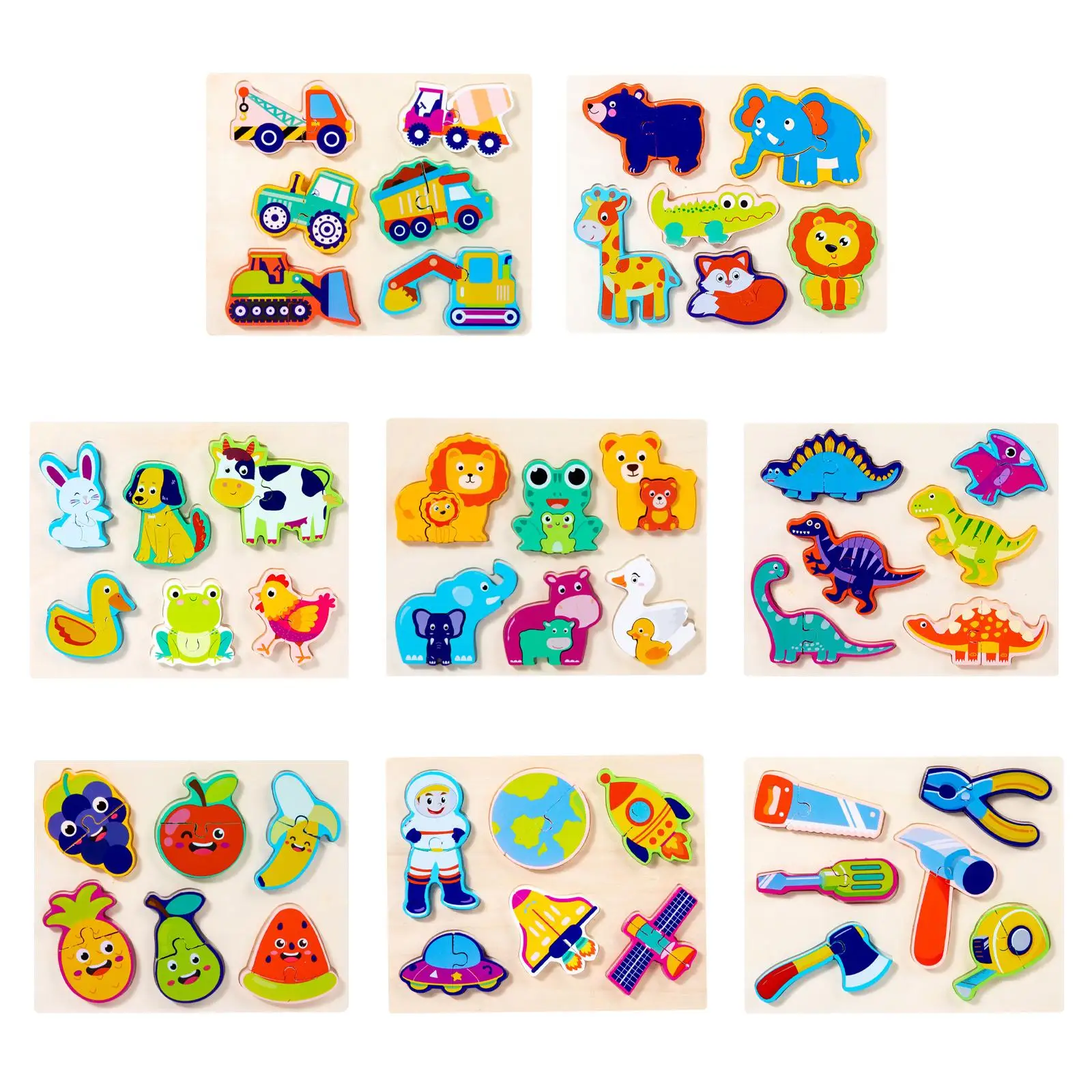 Puzzles for 3 to 5 year olds, Montessori toys for 3 year olds, toys for 2 to 4