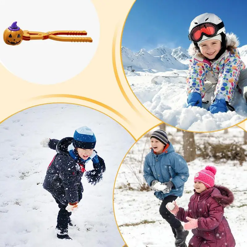 Moule à boules de neige multifonctionnel pour enfants, fabricant de boules de neige ergonomique, jouet portable pour la plage, hiver