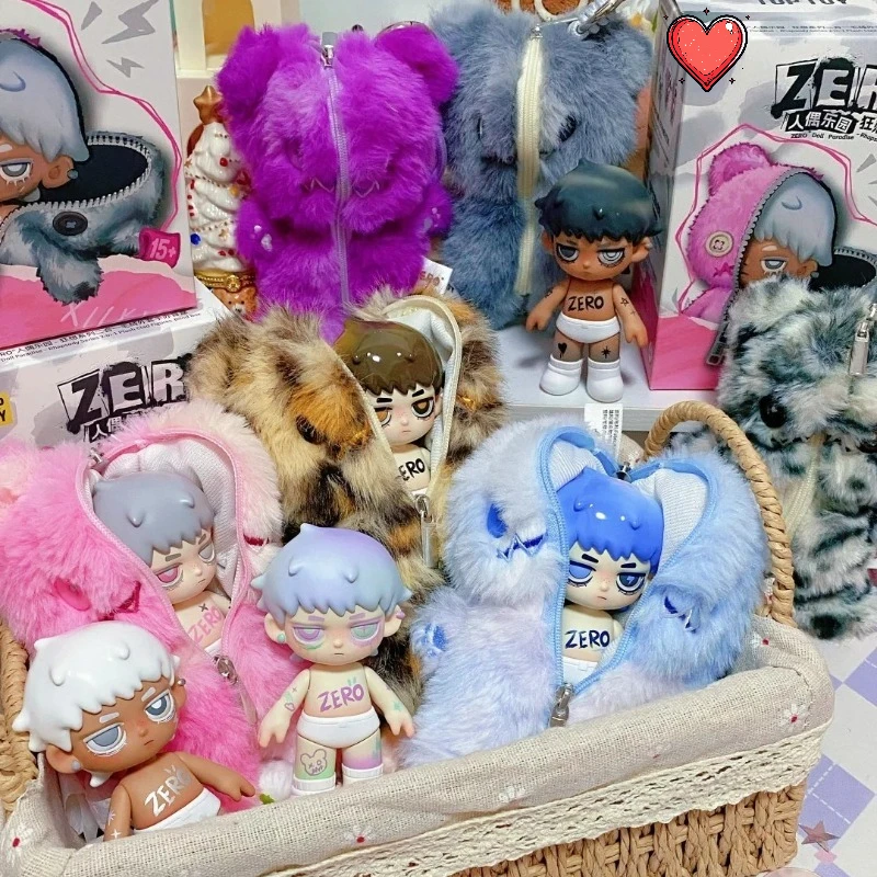 

ZERO Blind Box Doll Paradise Rhapsody Series Toys Mystery Box Cool Anime Figure Keychain Plush Fashion Pendant Holiday Gift