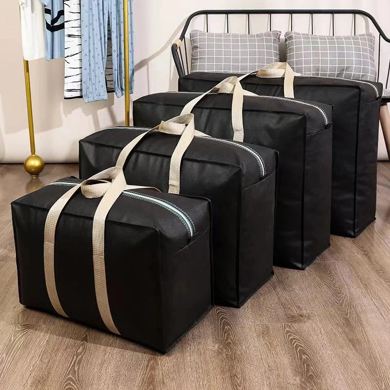 Brand New Portable Foldable Duffle Bag Moving House Handbag Large Capacity Folding Luggage Bag Travel Clothes Storage Bag Zipper