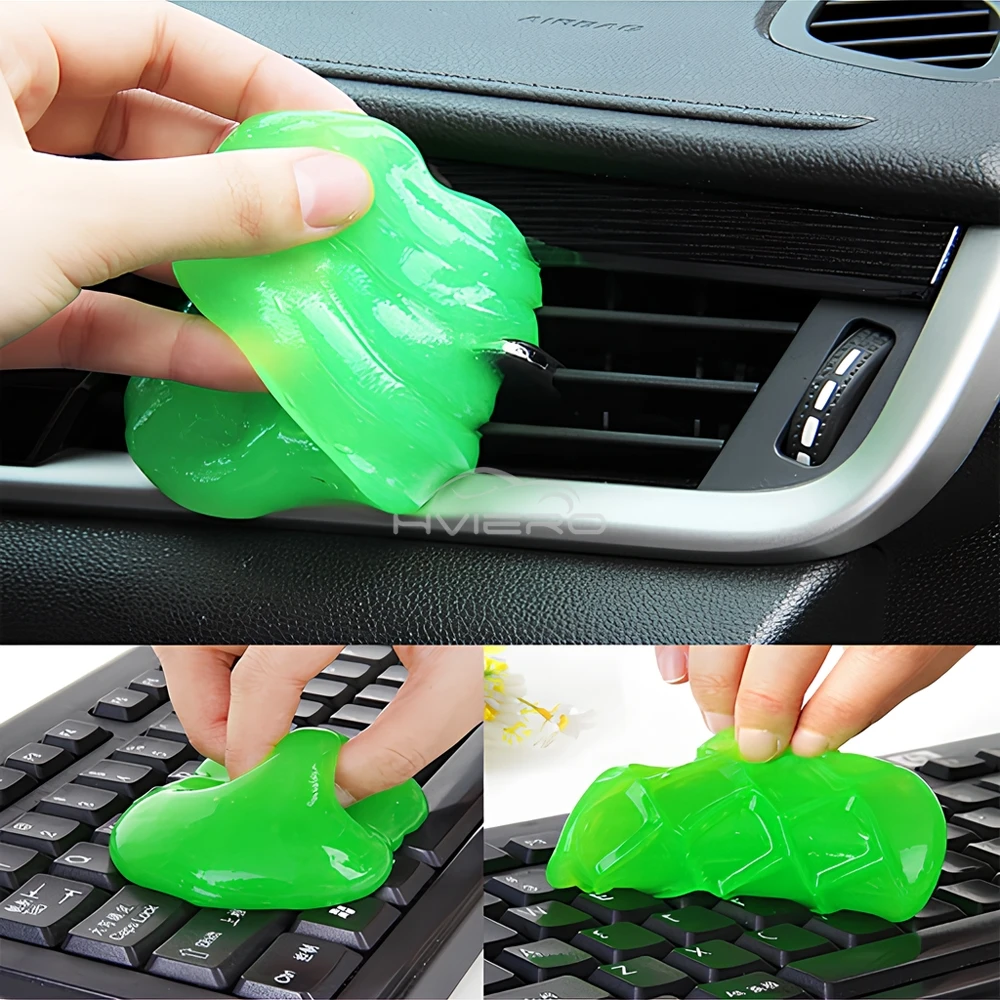 1X Cleaning Soft Plastic Multi-function Car Air Conditioning Outlet Dusting Mud Paint Cleaner Home Computer Keyboard Clean Tools