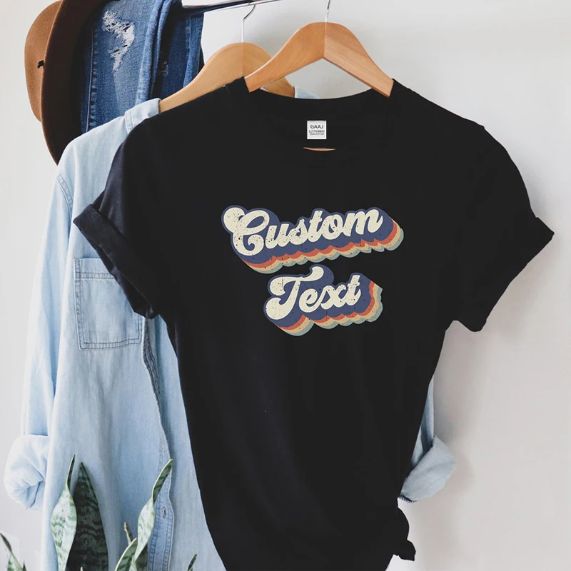 100% reine Baumwolle, personalisierte T-Shirts, geeignet für Männer und Frauen, Familien, Paare, Freunde, Teams und als Geschenke. – Detail 8
