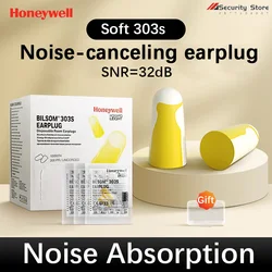 Honeywell 303S Anti-Noise Sleep Earplugs Small Industrial Noise Reduction SNR=32dB Noise-Isolating Earplugs Soft Noise Reduction