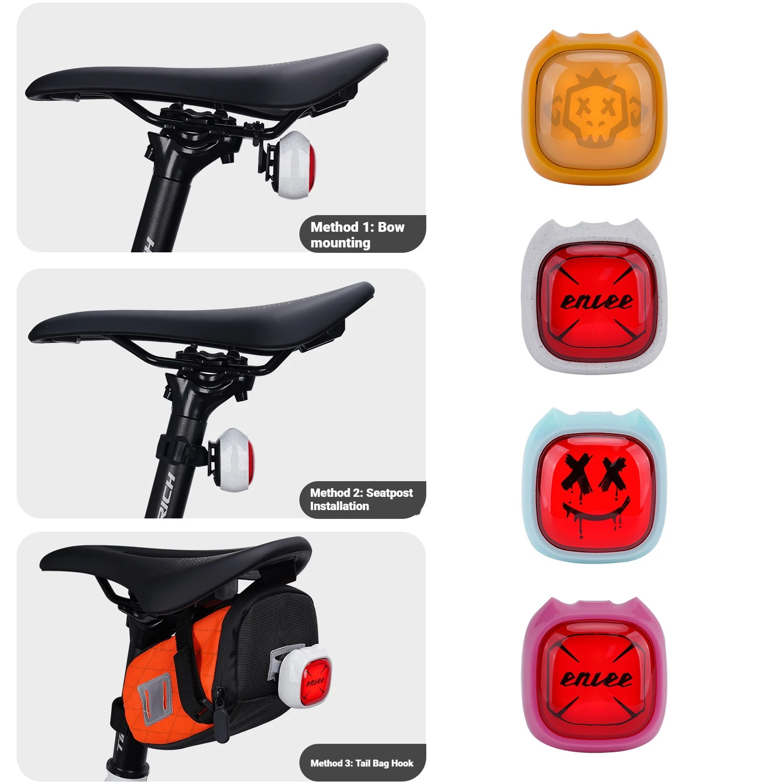 ไฟท้ายจักรยานอัจฉริยะ เซ็นเซอร - Smart Bike Brake Sensor Rear Light บทวิจารณ์และราคา