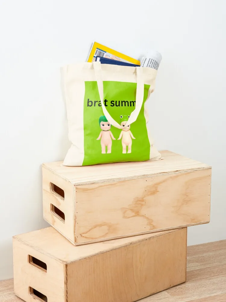 Brat Summer Sonny Angels Tote Bag tote bag woman shopper bag woman handbag Large bags for women