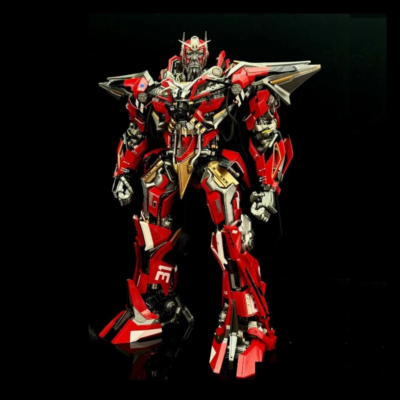 متوفر في المخزون لو Tiesheng SP-316 DLX الحارس رئيس أنيمي الشكل المحولات 3 نموذج الفيلم يموت الصب تمثال معدني تحصيل اللعب