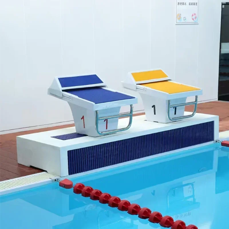 Customized PVC Pool Starter/Diving Block Accessory Outdoor Swimming Pool Pump