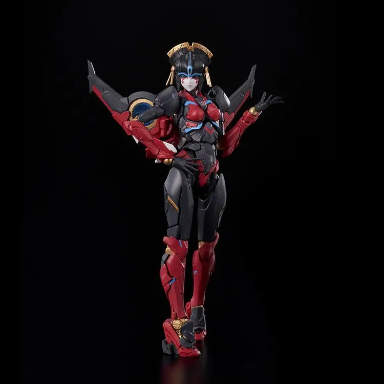 Em estoque chama brinquedos transformando arcee windblade modelo brinquedo anime presente coletar figuras de ação presente de natal decoração de mesa