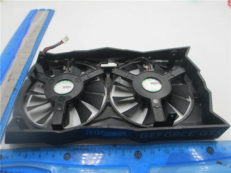 New For ZOTAC GeForce GTX1050 GTX 1050 Ti OC 4GB GDDR5 128BIT For APISTEK GA71S2H ANTA DC12V 2Pin GPU Graphics Card Cooling Fan