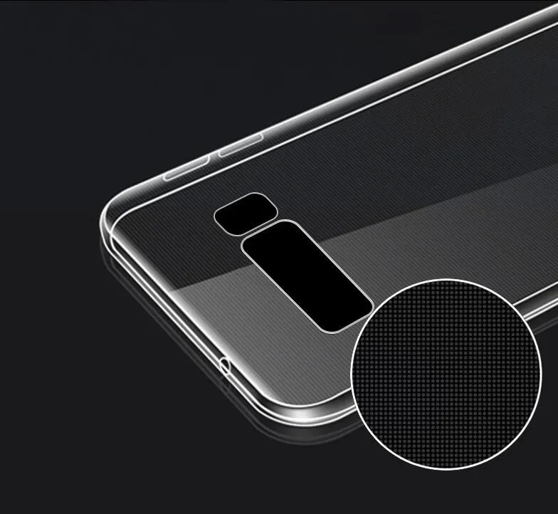 For Samsung Galaxy S10 e S10E S10 Plus S8 S9 Plus Note 8 Note 9 Silicone Soft Transparent TPU Gel Back Cover Clear Case