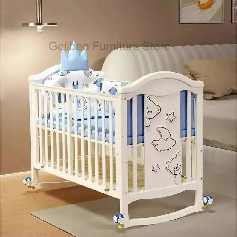 

Bed Kids Bassinet Baby Walkers Newborn Bunk Things Child Hut Toddler Bed Mother Children's Individual Beliche Juvenile Storage