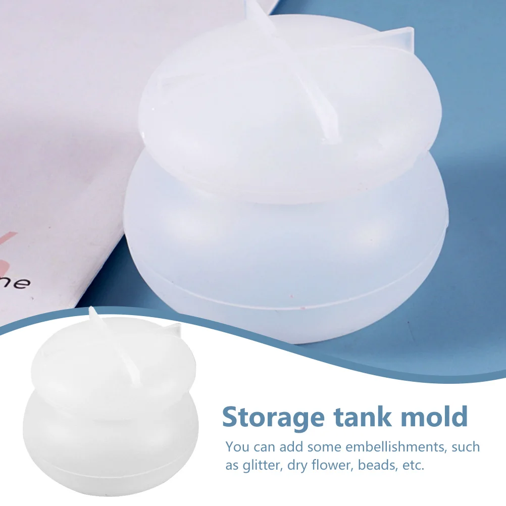 

Silicone Lipstick Mold Storage Jar Maker DIY Craft Tool Lightweight Portable Easy Demold Smooth Surface No Burrs Beginner
