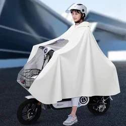 Electric Vehicle Raincoats for Men and Women, Thickened, Whole Body, Anti-Rinstorm, Battery Car, Motorcycle Riding Poncho, New