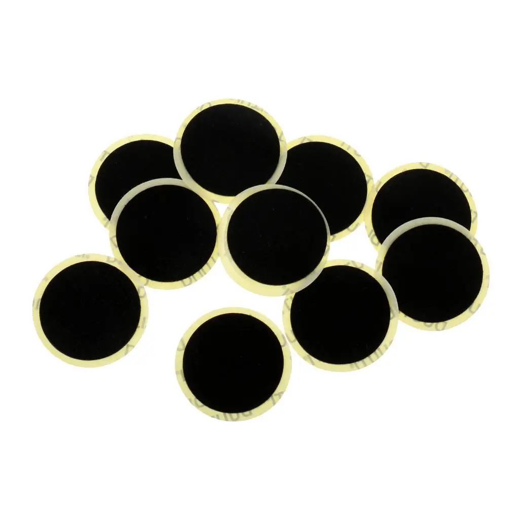 

10pcs Self Adhesive Patches Bicycle Inner Tire Glueless Patch High Quality