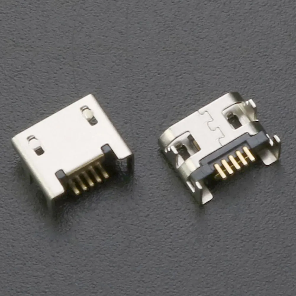5-poliger Micro-USB-Anschluss Buchse Buchse Löt stecker smd smt Android-Telefon Daten Lade buchse 5p Micro USB DIY Reparatur adapter – Detail 2