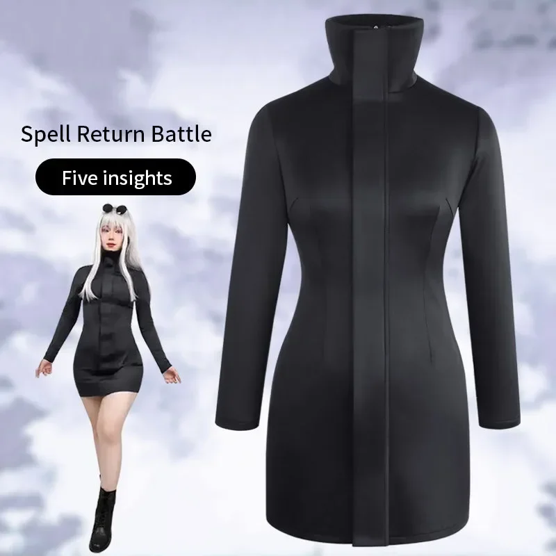 Jujutsu باتايل كوس سلسلة lycé Gojo Gojo jupes pour نساء كوسبلاي y أنيمي فيتيمنتس فام كوس