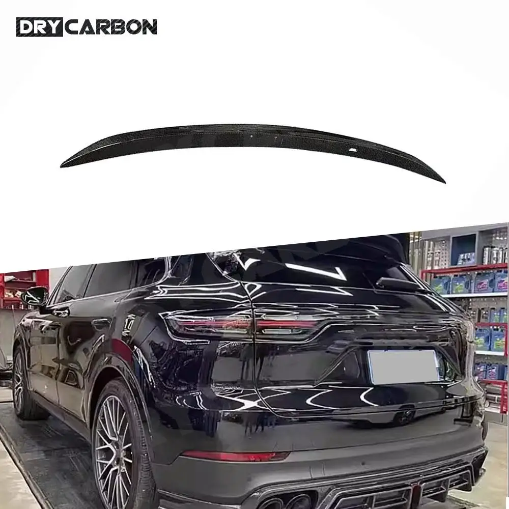 

Carbon Fiber Duckbill Rear Trunk Wing Spoiler For Porsche Cayenne 2022 Car Spoiler FRP Body Kits Accessories Spoiler