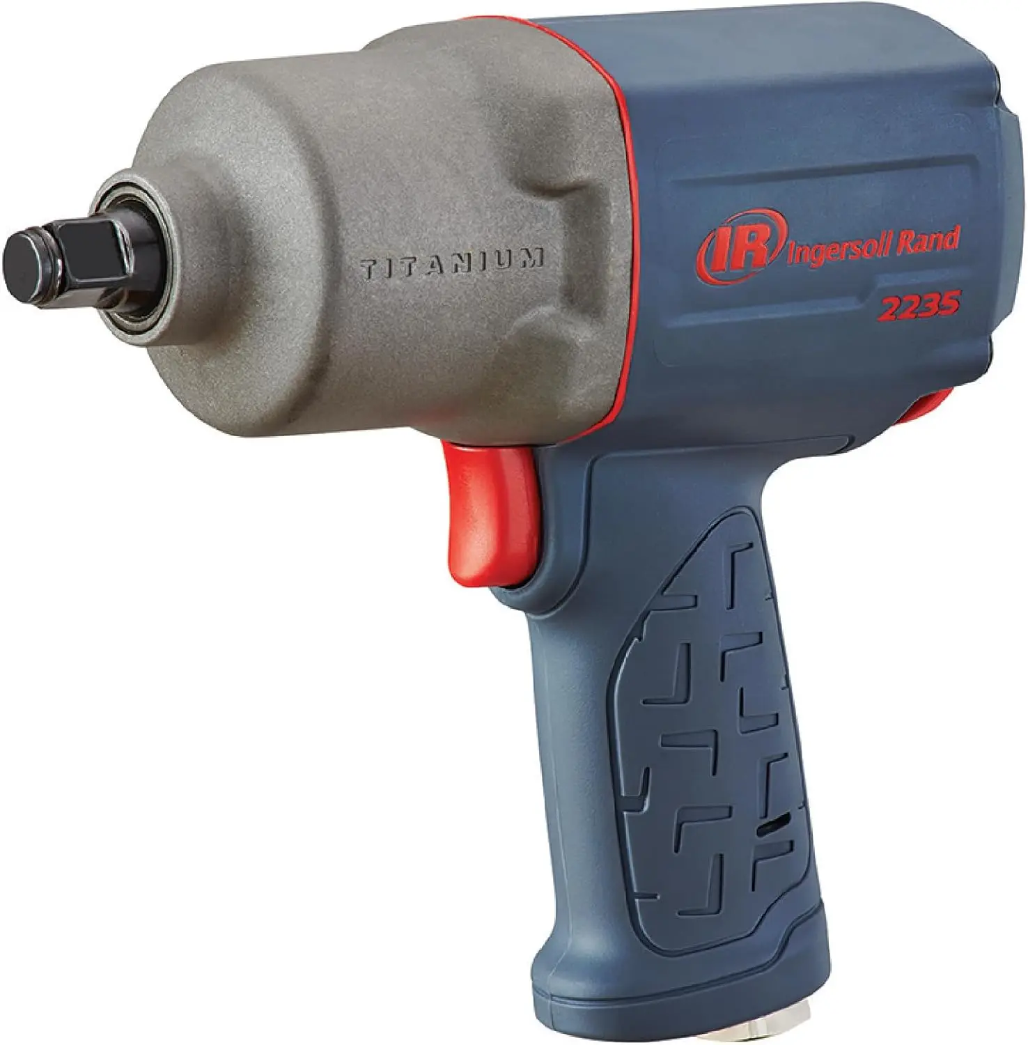 

2235TiMAX 1/2" Air Impact Wrench, 1350 ft-lb Torque, Titanium , Friction Ring Retainer, Pistol