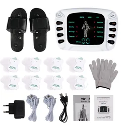 Tientallen Elektrostimulator Fysiotherapie Machines Eletric Relax Spierstimulator Ems Puls Acupunctuur Massageapparaat Voor Body Pads