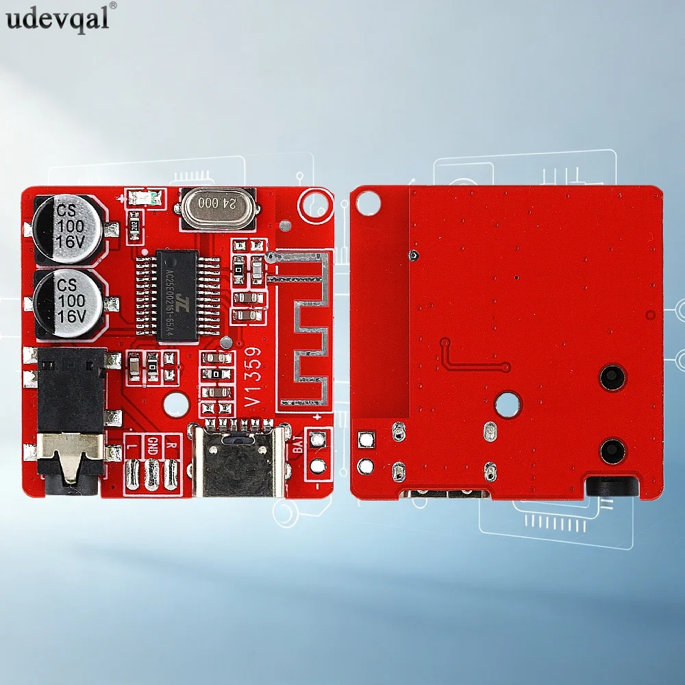 Bluetooth Decoder Board Supports MP3 Lossless Audio with Bluetooth 4.1 TYPE Interface for Car Speaker Power Amplifier Retrofit