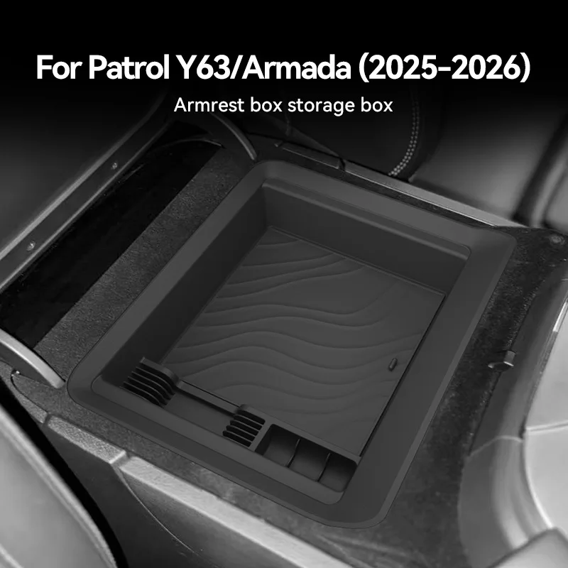 boite-de-rangement-pour-accoudoir-avec-tapis-organisateur-pour-nissan-patrol-y63-armada-2025-2026-accessoires-interieurs-auto-pour-rangement-et-organisation