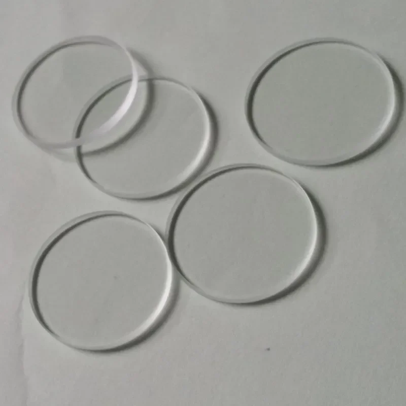 3 pcs JGS1 quartz glass optical window plate high temperature resistant transparent lens diameter 15*1mm15*3mm