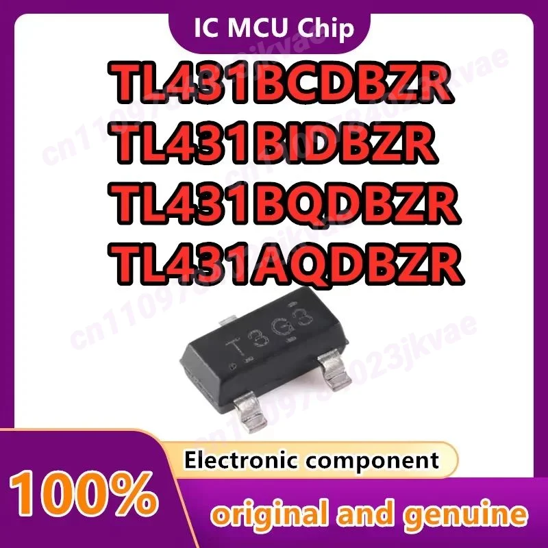 20PCS/LOT TL431AQDBZR TL431BCDBZR TL431BIDBZR TL431BQDBZR 100%  Brand  New Original IC SOT23-3