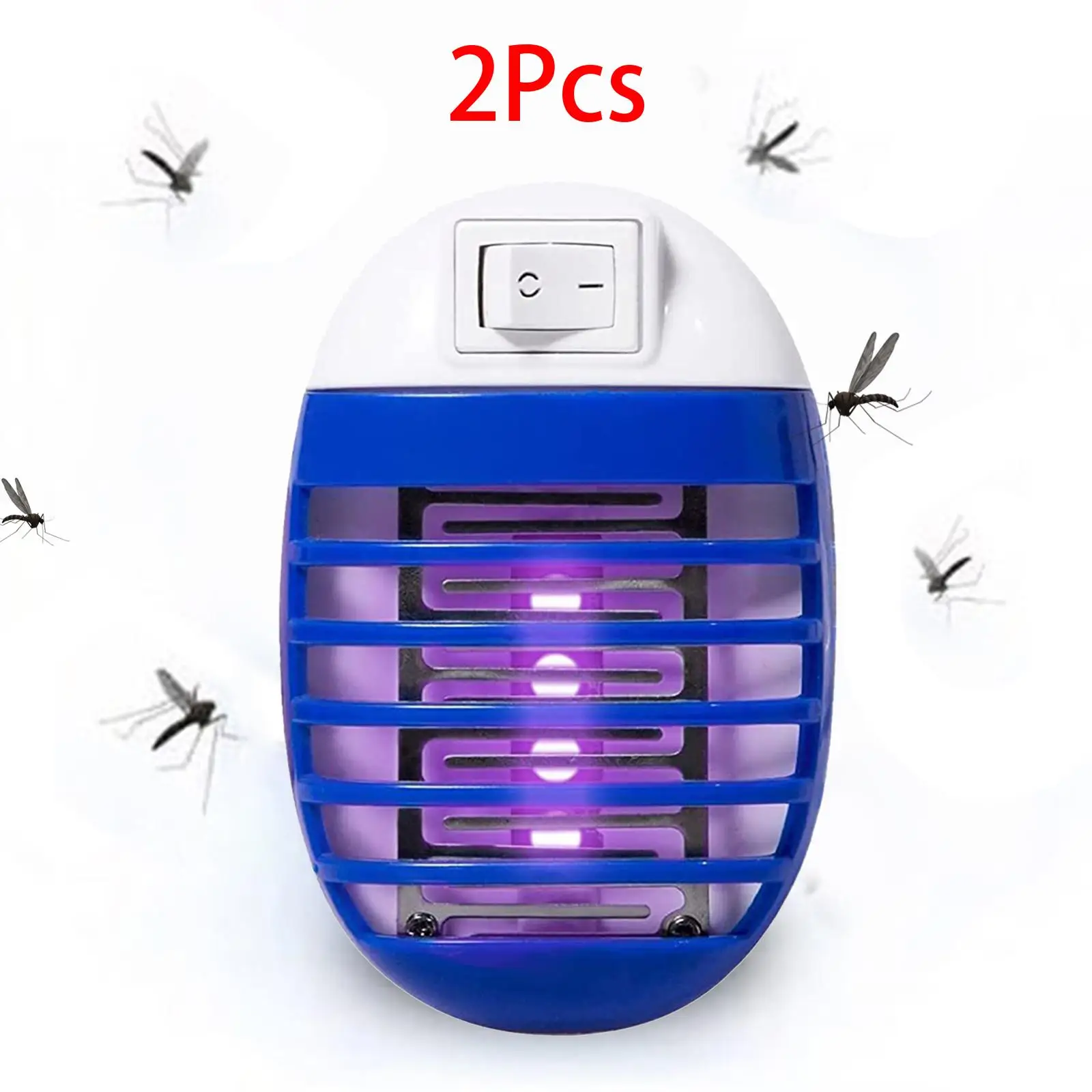 2-4pack Mosquitoes Gnat Catchers Plug in Fly Traps for Living Room Home 2