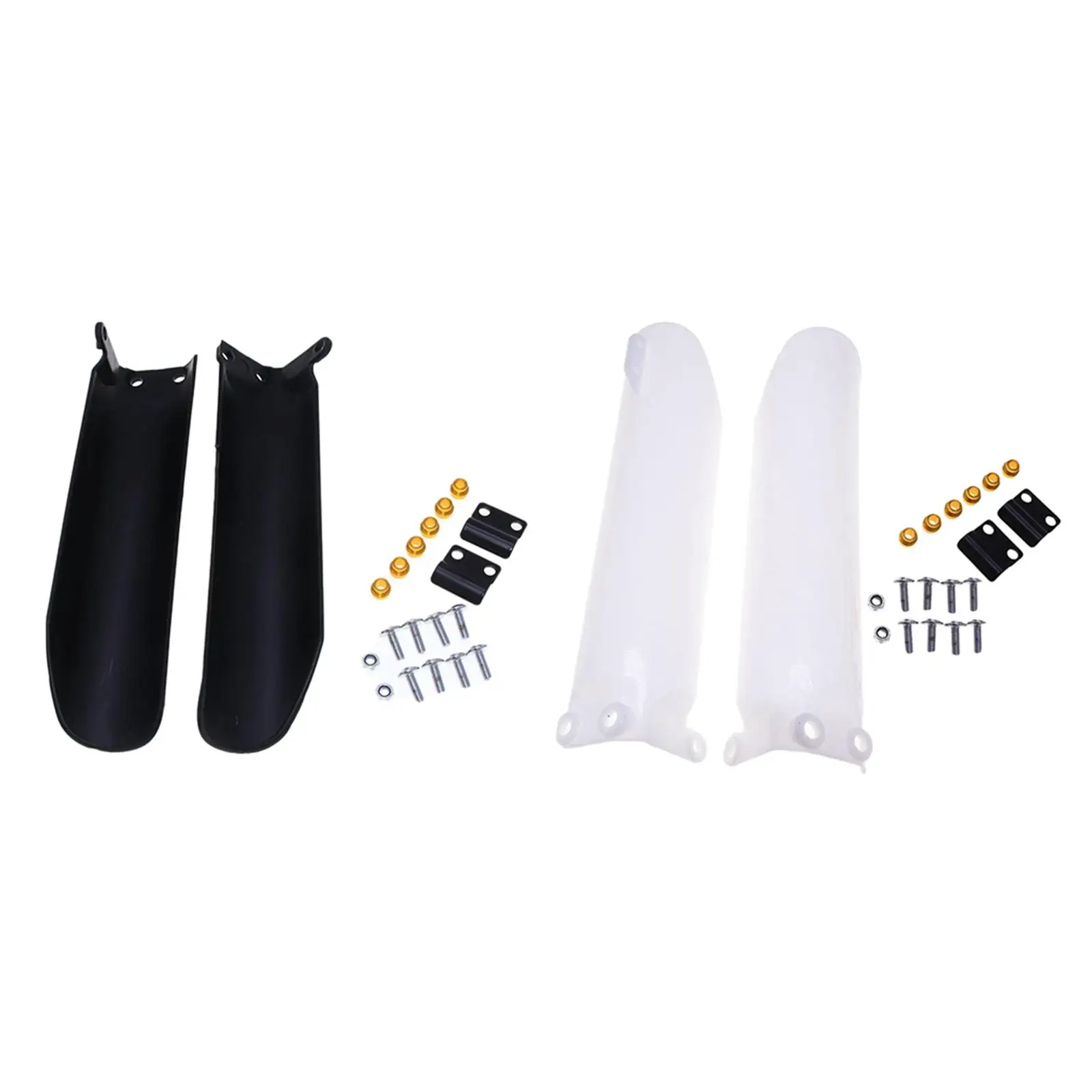 

Replacement Front Fork Guard Cover Set Plastic Sliders for Pitbike Modifications 4-stroke Dirt Bikes