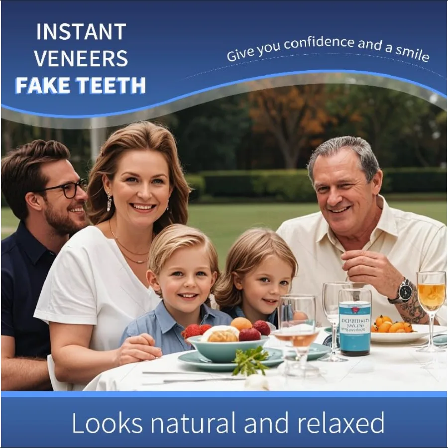 Tooth Repair KitTemporary Natural Shade for Filling The Gap Moldable Thermal Beads Replacement Kit Replace The Missing or Broke