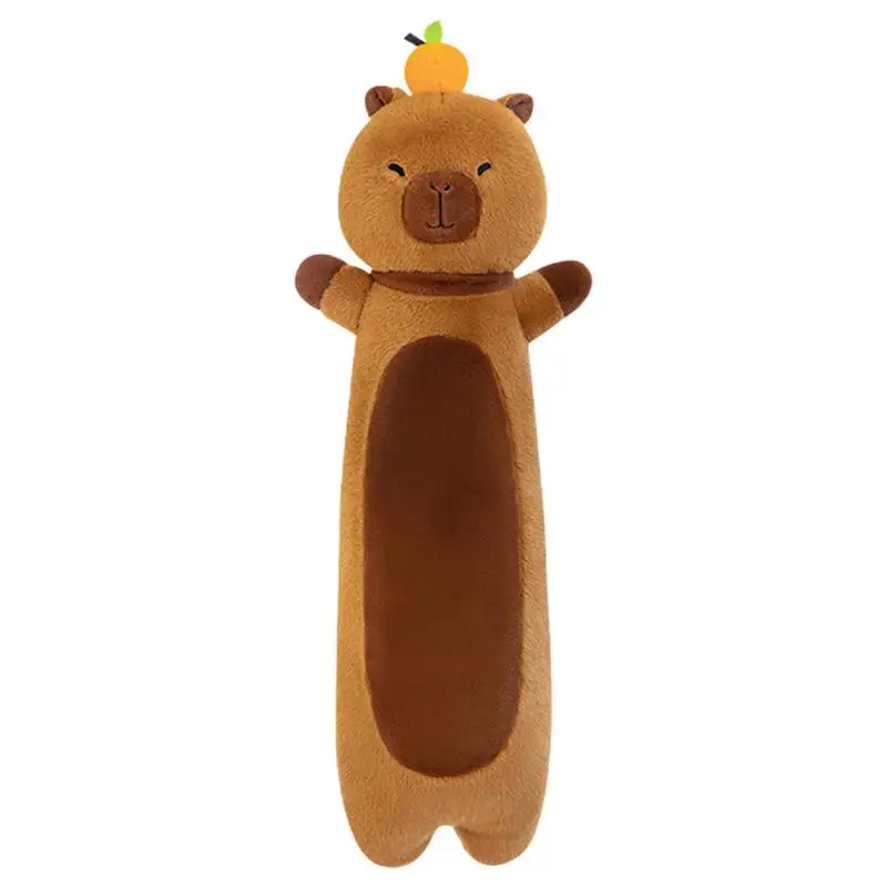 Capybara Plush Toy Long Adorable Cute Capybara Stuffed Animals Comfort And Joy 27 Inch Pillow For  Soft Animals Hugs, Plush Toy