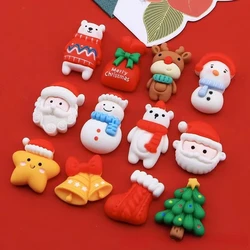 New Red Christmas Series Cartoon Shoe Accessories For Clogs Sandals  Bracelet Wristband Themed Parties and Gatherings Decoration
