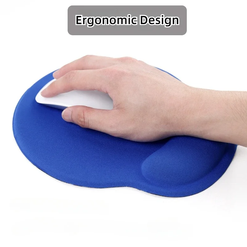 Mousepad Rubber Keyboard Wrist Support Wrist Guard Dirt Resistant Elbow Pad Office Anti Slip Desk Pad Small Pillow Wrist Pad