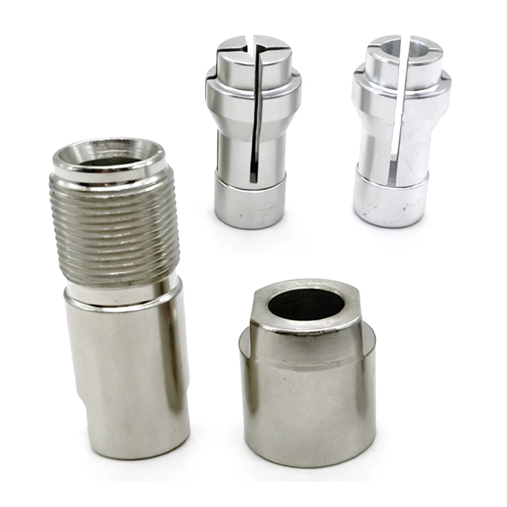 Grinder Chuck Adapter Kit Allows Angle Grinder to Operate as Straight Grinder Using 3mm 6mm Collets and Standard Threads