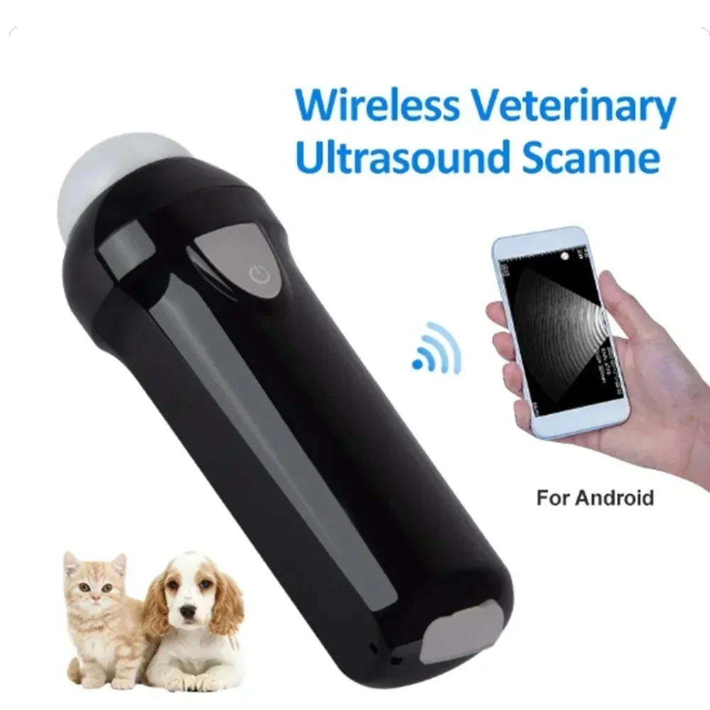 Veterinary Wireless Ultrasound Probe Scanner Portable 3.5MHZ Machine Wireless Ultrasound Scanner Machine Support Android