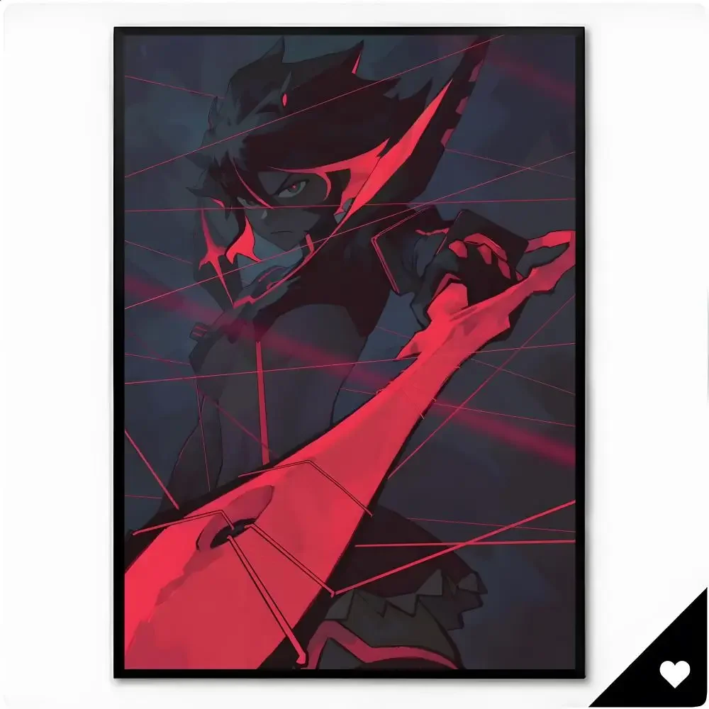 Animation Action Kill La Kill Poster Premium HD Decor Wall Art for Interior Room Makeover Home Accents Gift