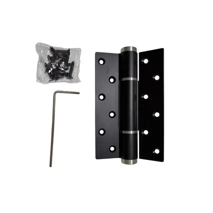 

Flat open hinge Automatic rebound door closer, damping silent invisible door Hydraulic spring buffer hinge