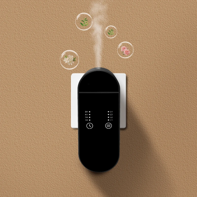 Household electric anhydrous air freshener wall-mounted aromatic essential oil diffuser plug