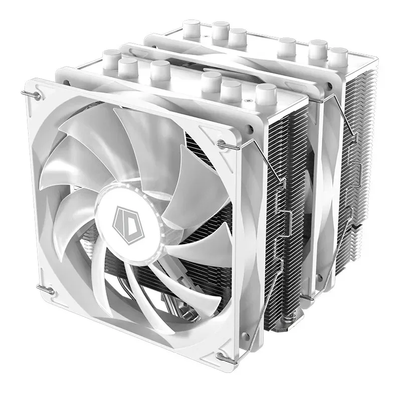 Imagem -04 - Cooling Se55 Processador Cpu Cooler Dual Fans Heat Pipes Twin Towers Radiador para Am4 Lag1700 1200 115x id