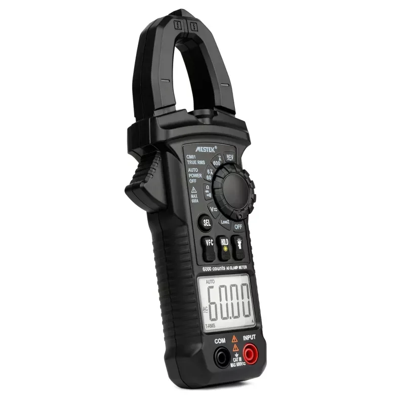 Digital Clamp Multimeter Meter Current AC/DC Voltage Resistance Capacitance Frequency Tester Detection