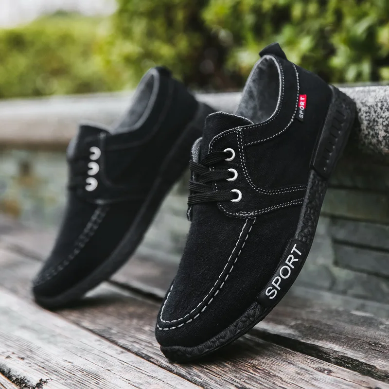 2025, Herren-Segeltuchschuhe, atmungsaktiv, bequem, Freizeitschuhe, leicht und rutschfest, Herrenschuhe, Outdoor-Walking, Freizeit-Turnschuhe