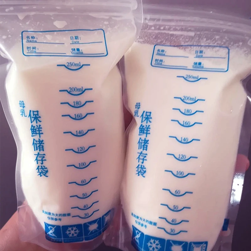 30Pcs Baby Food Storage Eco-friendly 250ML Reusable Squeeze Food Pouch Storage DIY Baby Food Pouch Baby Food Storage