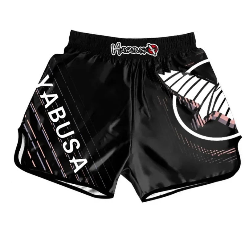 

2025 Summer New Men's Boxing Trunks Mma Training Fighting Sanda Martial Arts Hall Muay Thai Fitness Shorts Training Clothes