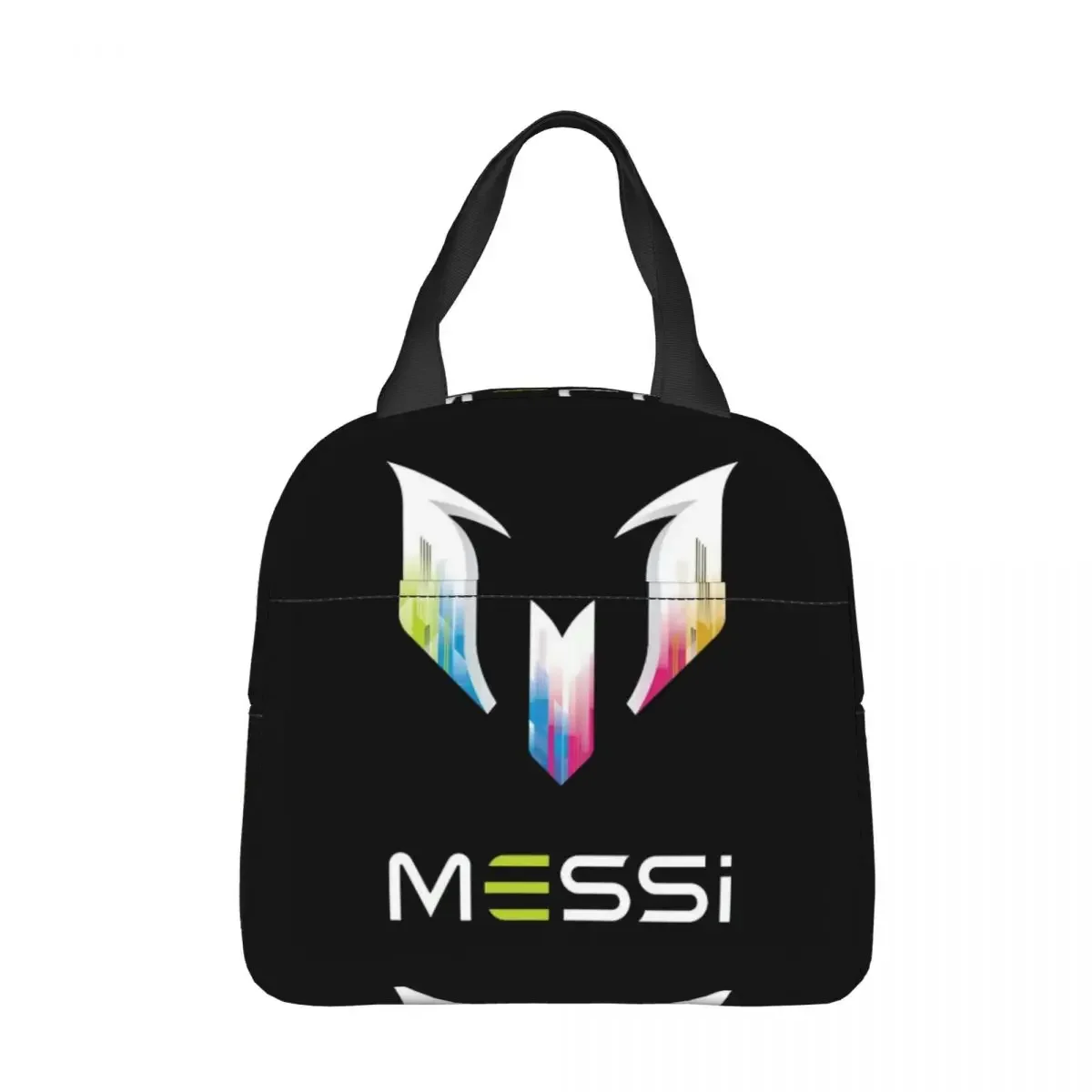 Messi-10 bolsas de almuerzo aisladas a prueba de fugas para hombres y mujeres, fiambrera reutilizable, CF Barcelona