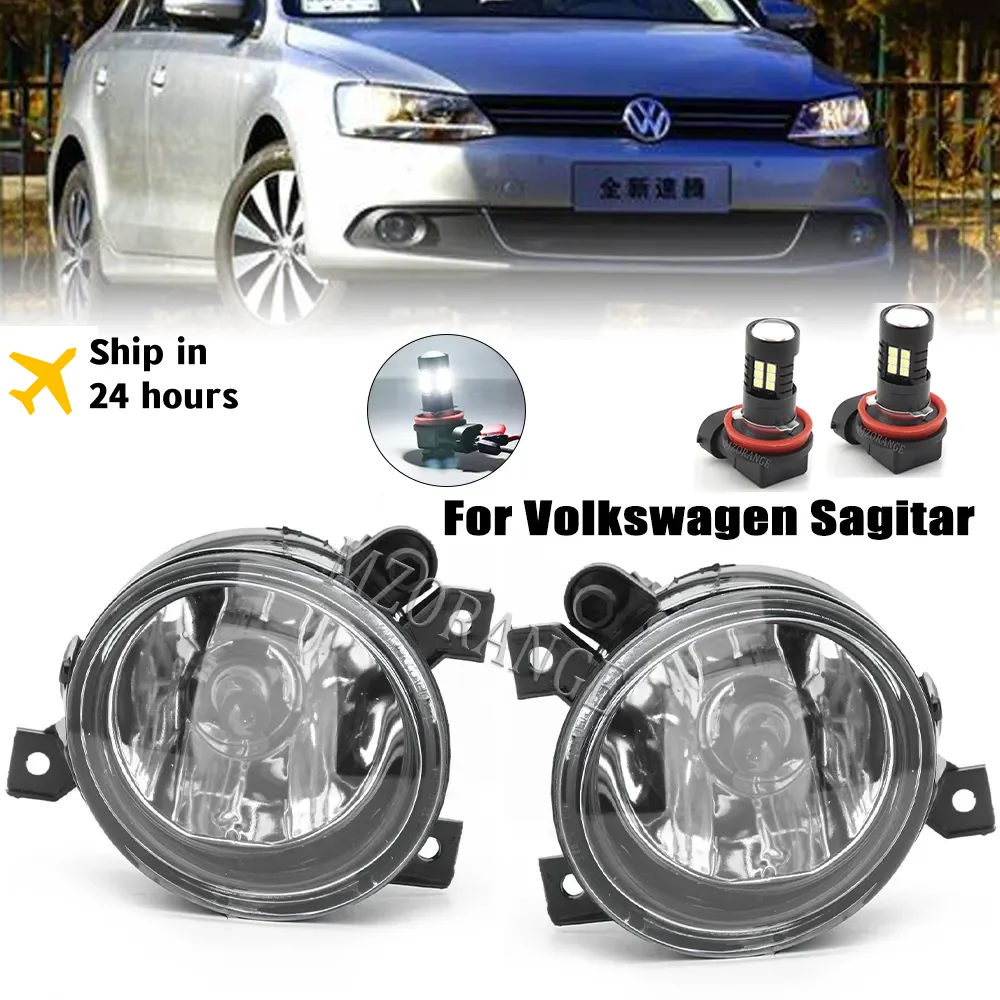 Luces antiniebla para Volkswagen Golf 5 V GTI para VW Jetta MK5 Sagitar faro con bombilla cables de señal de conducción arnés lámparas antiniebla