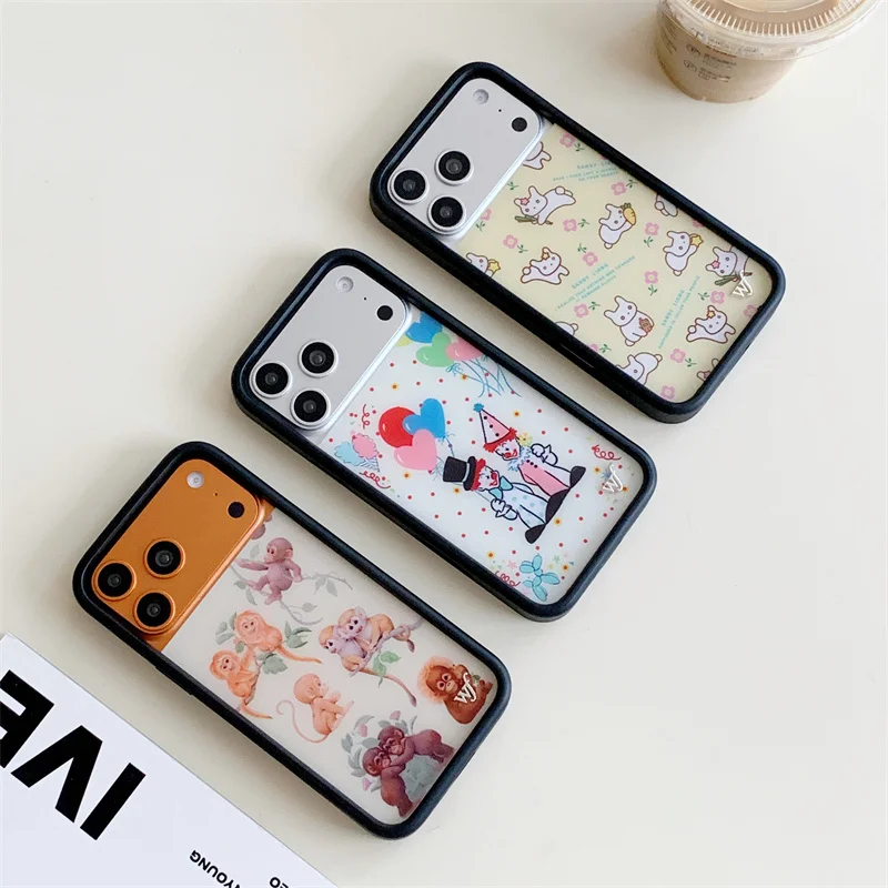 Etui na telefon z motywem dzikich kwiatów, Nick Sturniolo, Joker, króliczek, ozdobne, na iPhone 18, 17, 16, 15, 14, 13, 12 Pro Max Plus, anime, tylna obudowa. — zdjęcie produktu 3
