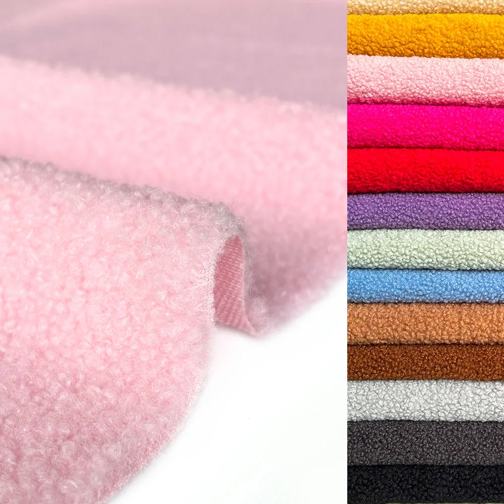 160x100cm Plush Fabric Polar Fleece Fabric High-Density For Winter Season Clothes DIY Bed Quilting Crafts Sofa Hat Warm Handmade
