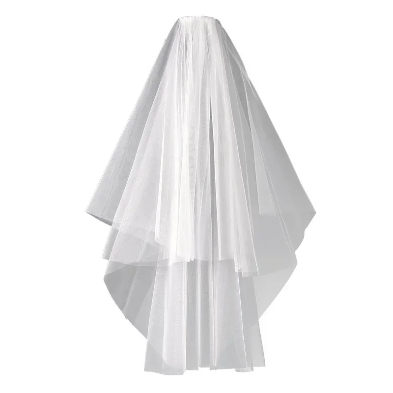 Hot Sale Bridal 2 Layer Bride Wedding Comb Bridal Veils